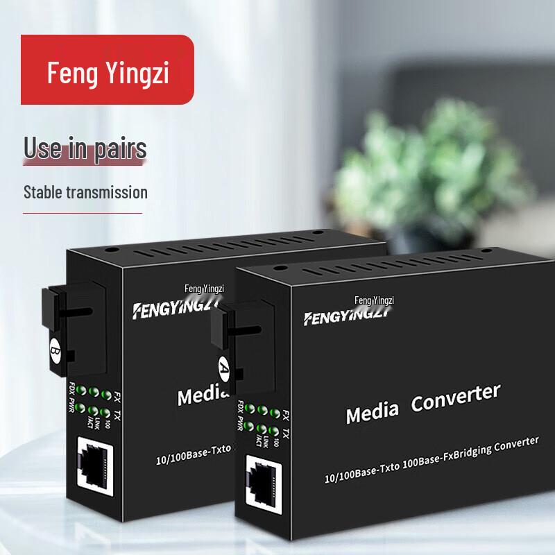 

FYZ 100Mbps Single-Mode Dual-Fiber Optic Media Converter
