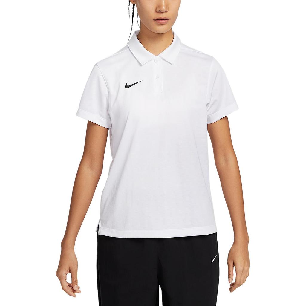 New Nike Dri Fit Regular T Shirt Women's White IB8748-100