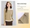 Women's Slim-Fit Long-Sleeve T-Shirt for Spring and Autumn 2026 - Versatile Base Layer or Outerwear.