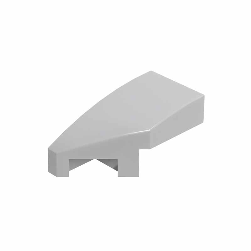 55PCS MOC Compatible Building Blocks 29120 Parts 1x2 Wedge-shaped Curved Panel (left) DIY Children's Toy Gift