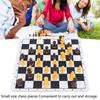 Chessmen with 1.89in King Plastic Chess Pieces with Chessboard for Adults Kids Party Supplies
