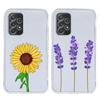 Sunflower Flower Lavender Purple Case For Samsung A15 A13 A35 A55 A51 A71 A41 A31 A05 A17 A23 A25 A33 A53 A73 5G A07 4G Cover