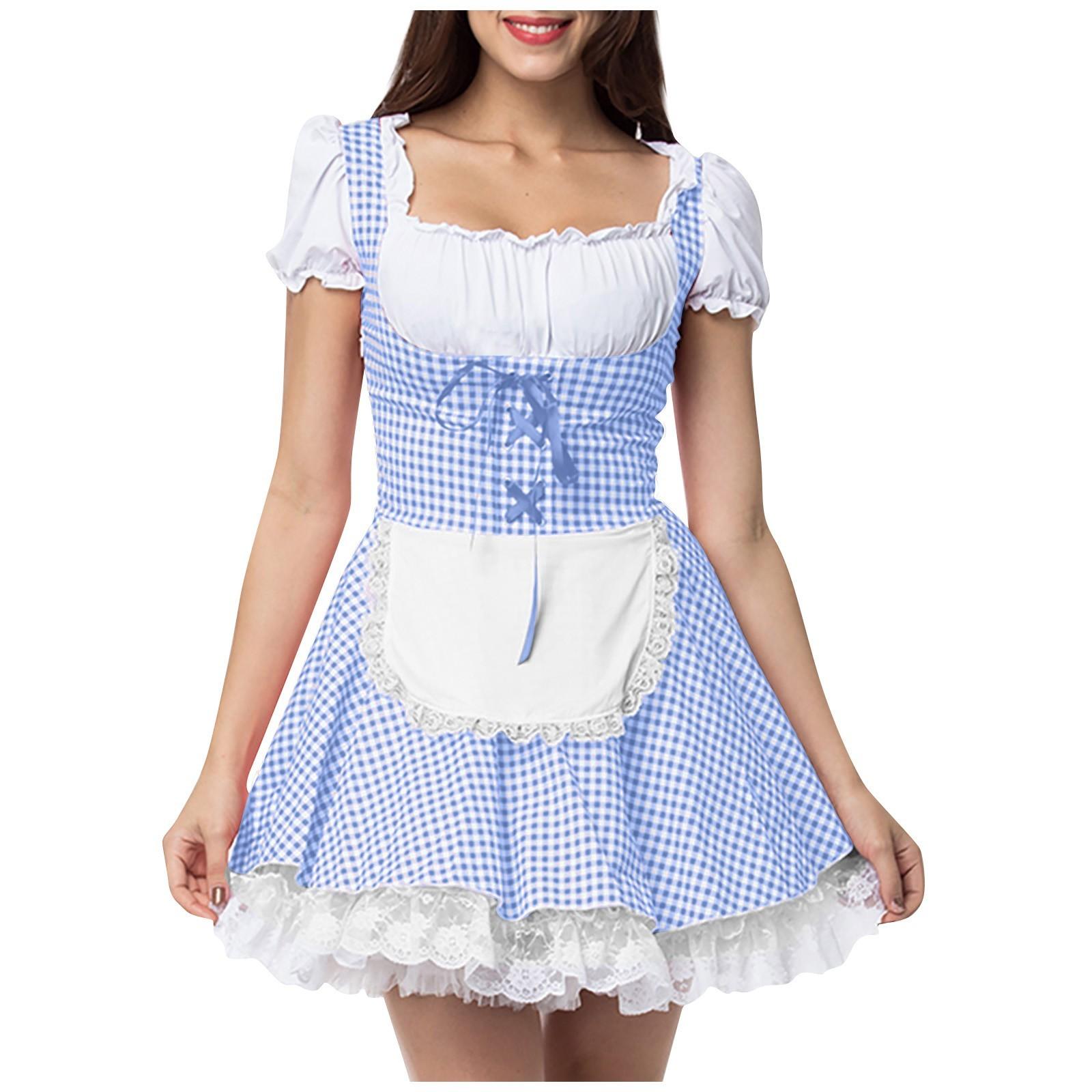 

Women s Fashion Beer Festival Costume Performance Party Dress Set XXL