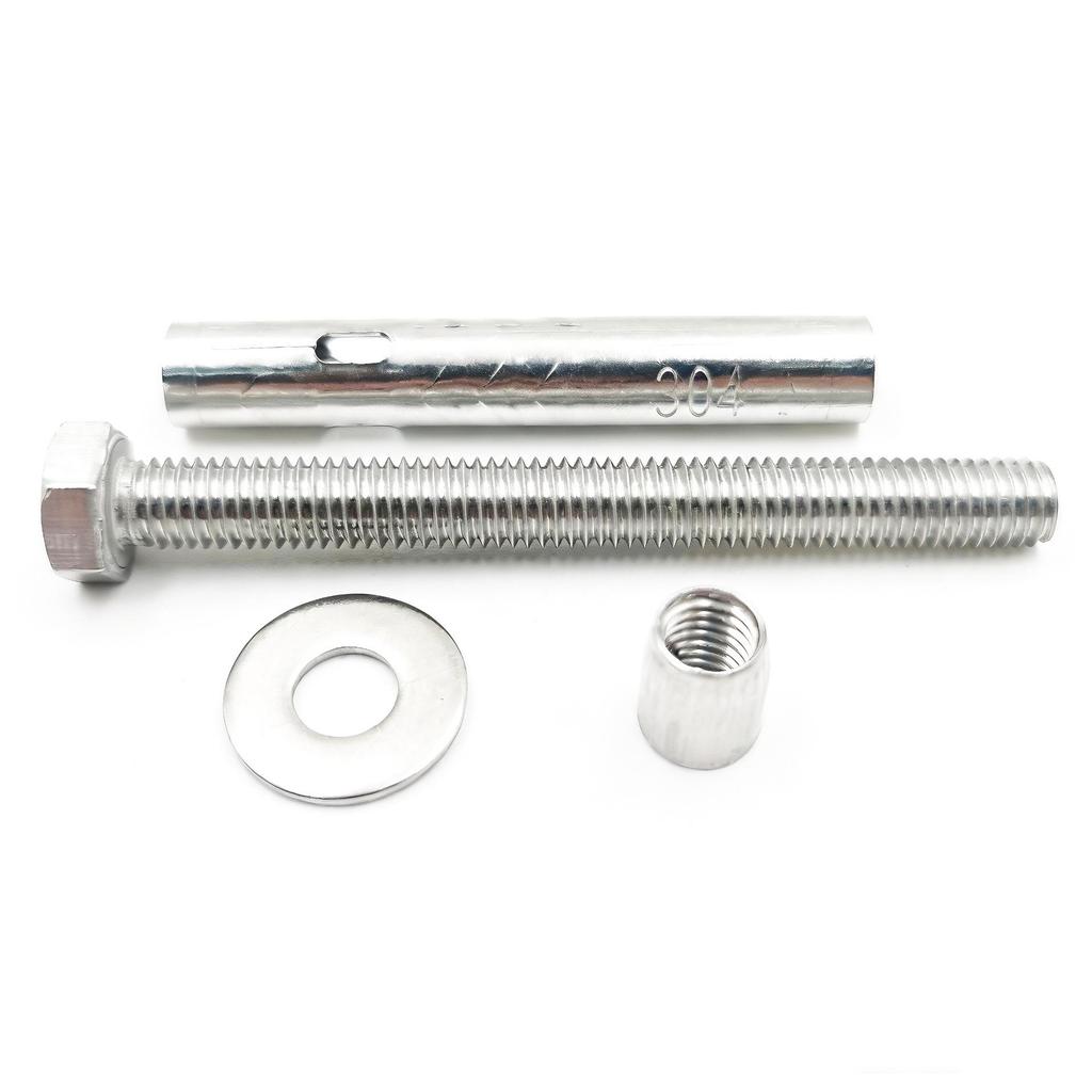 304 Stainless Steel External Hex Expansion Screw Bolt with Internal Pull Mechanism.