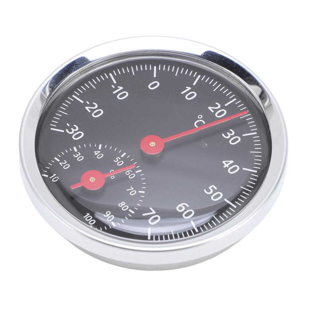 Car Thermometer Hygrometer Mechanical No Battery High Accuracy Temperature Humidity Meter for
