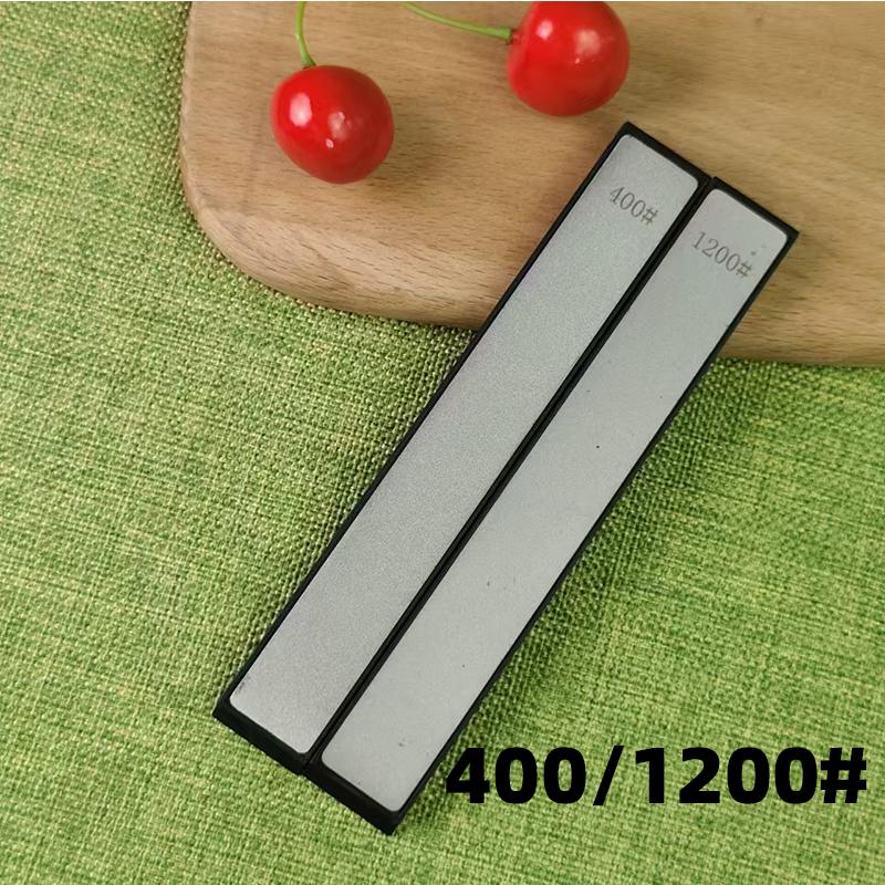 Diamond Golden Knife Sharpening Stones,Knife Sharpener Fixed-Angle Kit, Professional Whetstone Set with Base Household Whetstone