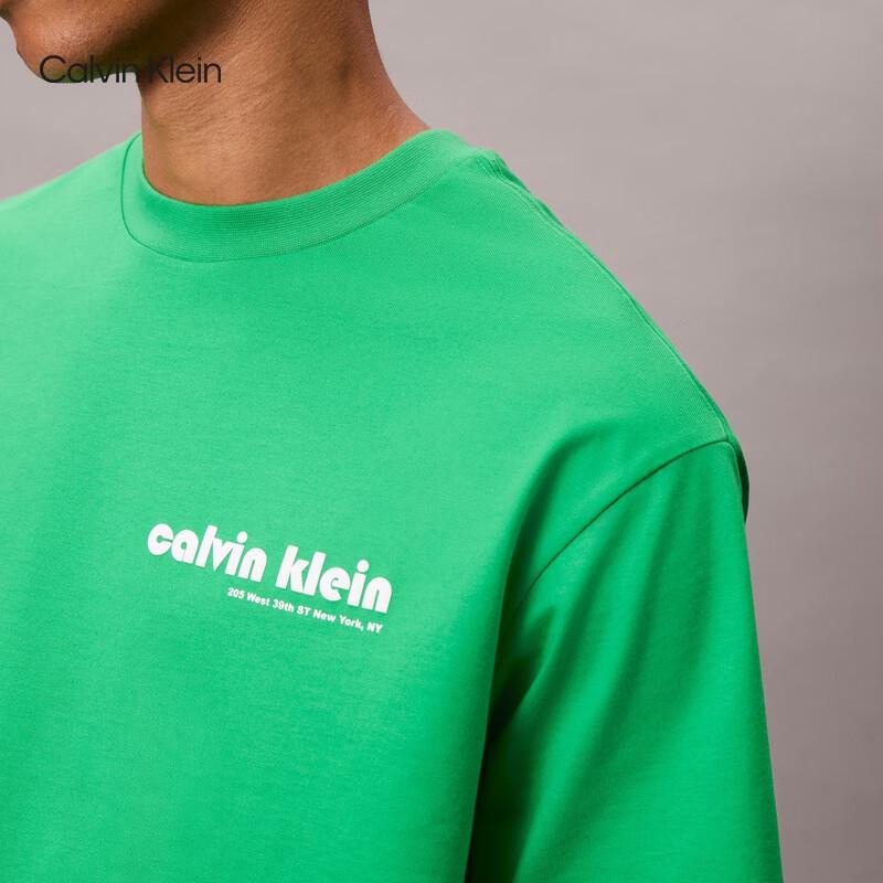 Calvin Klein Jeans Men's Letter Print Cotton T-Shirt