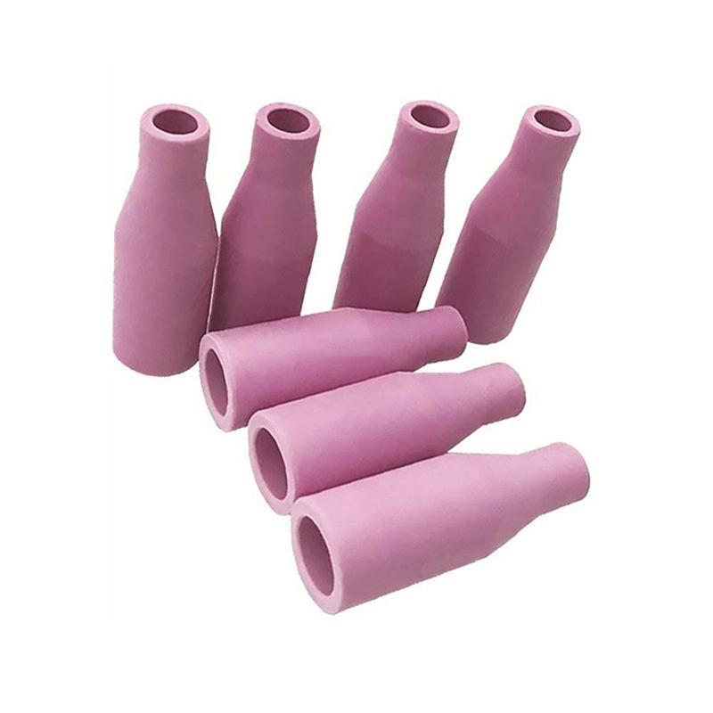 1/2Pcs Euro Style Welding Gun Tip Nozzle Shield Cup For Welding Torch Mb-15Ak 14Ak Mig/Mag Gas Ceramic Nozzle