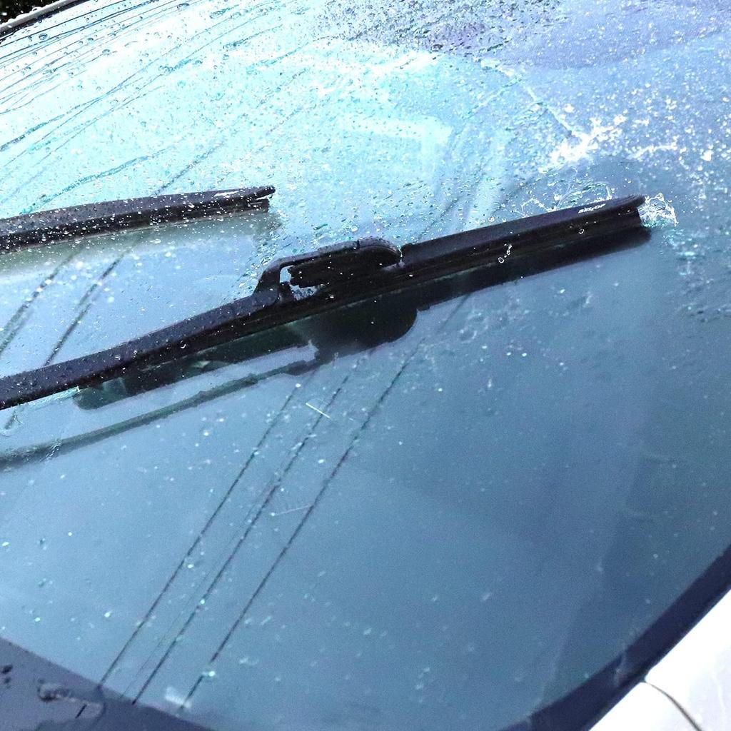 Super Wiper Blades for Berlingo Rifter and Doblo Side Passenger Side Full iBeauty S Flat Wiper Blades Water-Repellent (Right-Hand Drive), Driver's