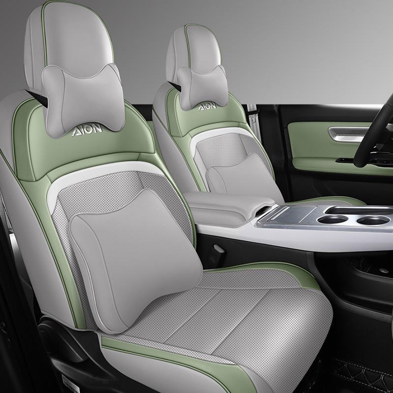 2023 Aion Y+ Leather Car Seat Cover, All-Season, Full Coverage, Universal Fit