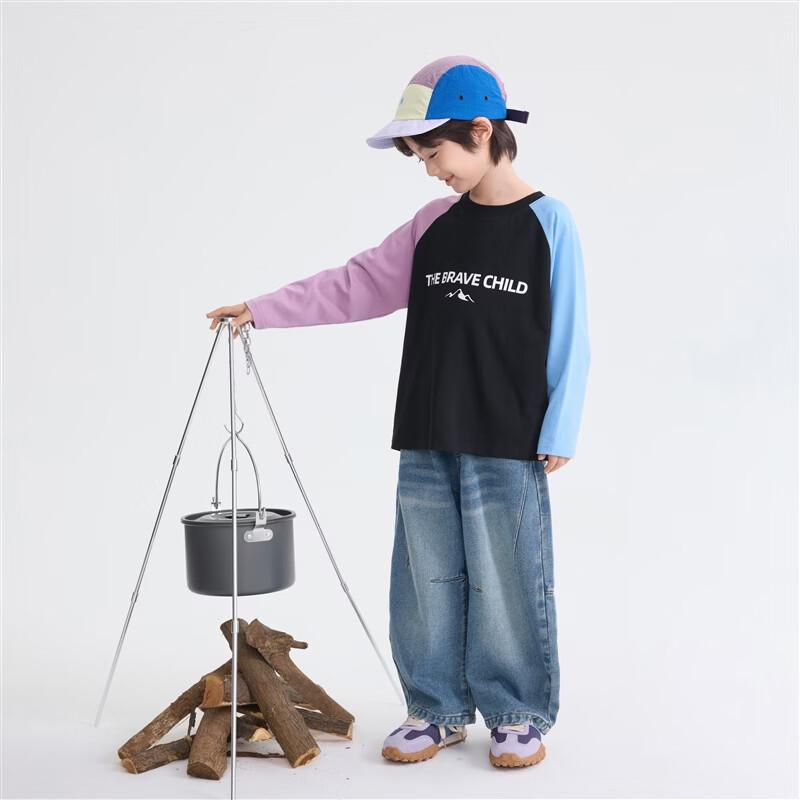 Boys' Pure Cotton Long-Sleeve T-Shirt