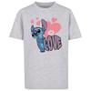 Lilo & Stitch Girls Love Hearts T-Shirt