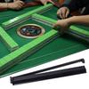 4Pcs Rack Jongg with Pusher Heavy Mahjong Tile Holder Push Ruler