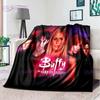 American Drama Vampire Slayer Buffy Soft Flannel Blanket Family Picnic Blanket for Kids Plush Flanner Throw Blanket Sofa Bedding
