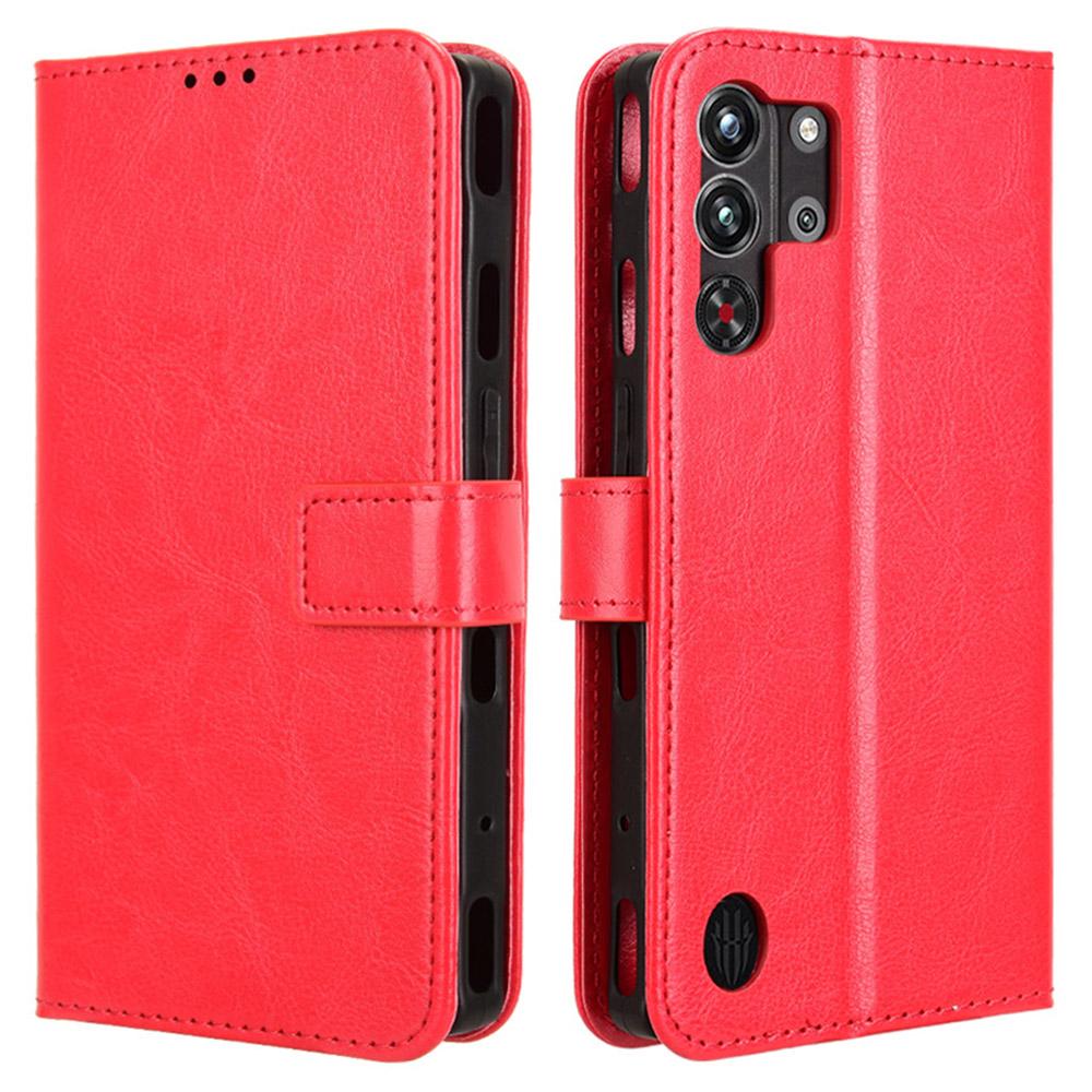 Etui dla ZTE nubia Red Magic 10 Pro+ 5G/10 Pro 5G Tekstura Crazy Horse Skóra PU Portfel Pokrowiec na Telefon