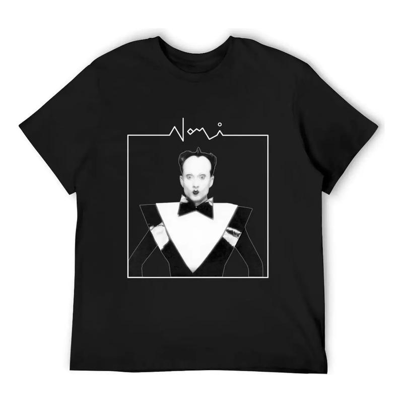 Camiseta Negra Klaus Nomi, Camisa Personalizada, Divertida, S