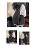 Women's Large Capacity Corduroy Tote Bag - Stylish Shoulder Bag for Students and Commuters