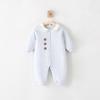 Bear Bichon Padded Baby Jumpsuit - Autumn/Winter Newborn Cotton Outfit, 120g Climbing Wear.