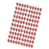 100 Stück Schleifschwamm 400 Körnung Feinschleifen Nass Trocken Schwamm Schleifpapier Block Set zum Entfernen von Rost
