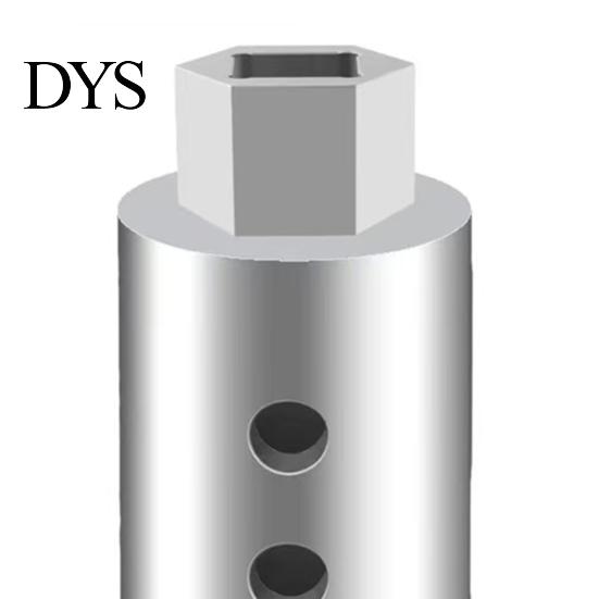 Brake Lever Jack Adapter Drill 1/2 to 1 Stainless Steel Trailer Attachment 26mm Axle Hole Heavy Duty Mount