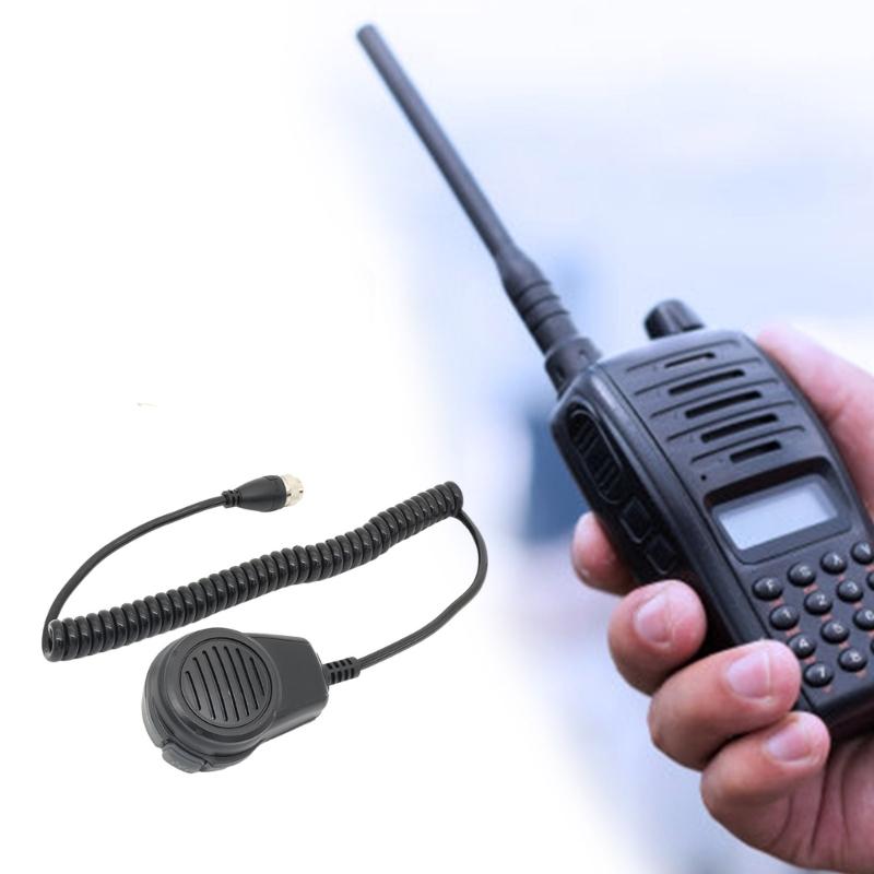 Handheld Mic HM-180 8pin Microphones Plastic Microphones Outdoor Communication Mic Easy To Carry for IC-M700 IC-M710