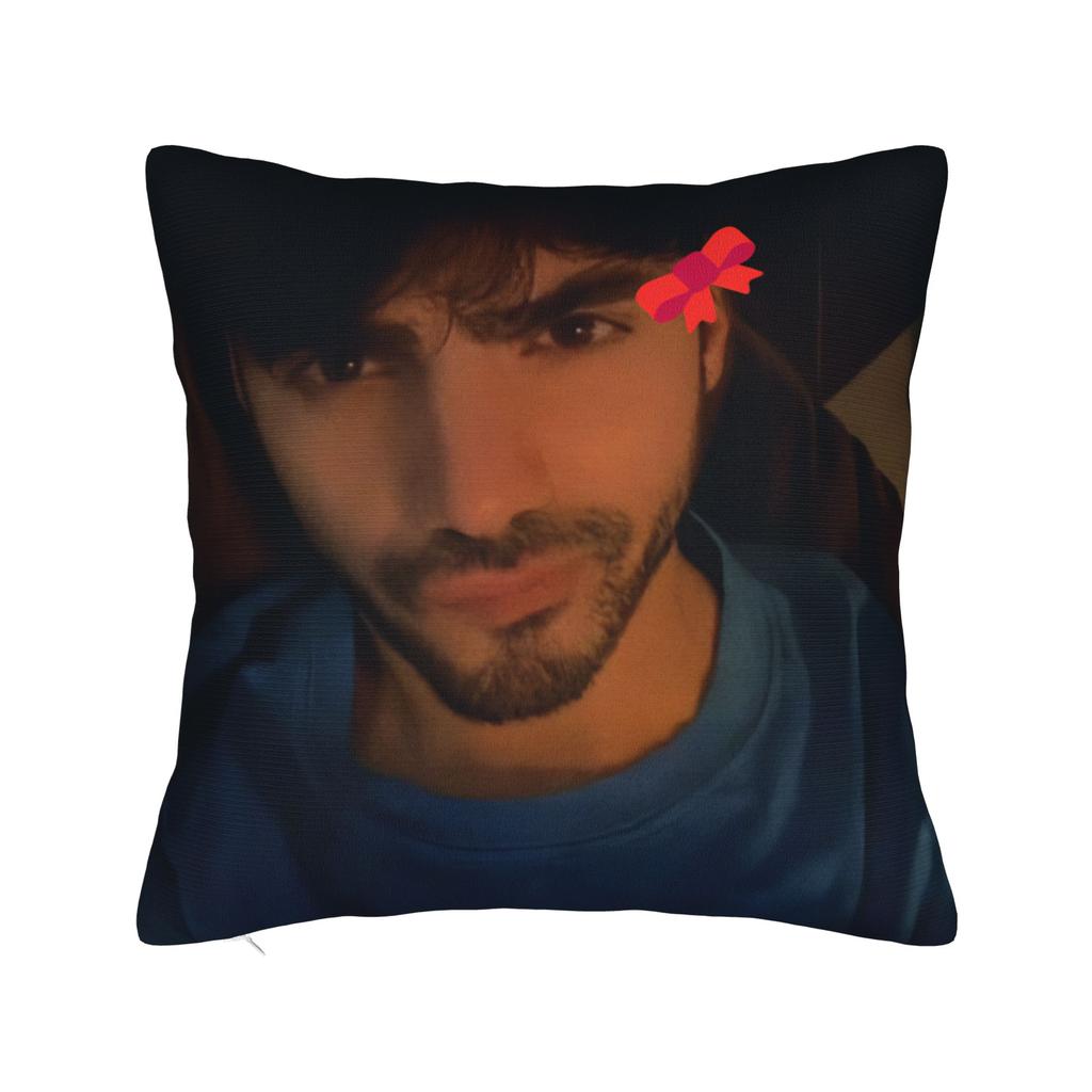 Jeff Satur Meme  Pillowcase Polyester Cushion Cover Decoration  Pillow Case Cover Home Square 45X45cm