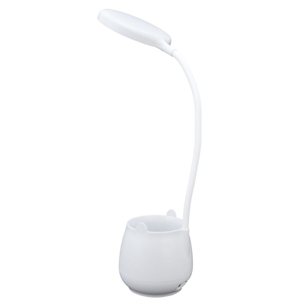 LED Desk Lamp Plastic Flexible Desk LED Light with Pen Holder for Table Lighting 5V