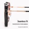 Magnetic Clip-On Polarized Sunglasses for Myopia Glasses