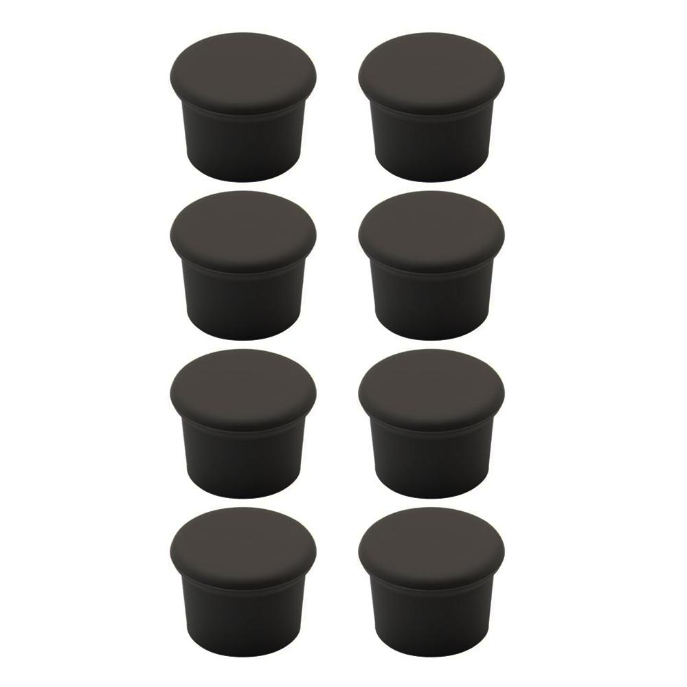 

8Pcs Wine Stoppers Reusable Silicone Wine Corks Wine Bottle Stopper Beverages Beer Champagne Sealed Bottle Cap Keep Wine Fresh чёрный