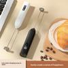 Electric Milk Frother Handheld Mixer For Coffee And Baking Home Use