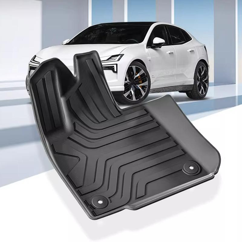 For POLESTAR 4 2023-2024 Car Floor Mats Trunk Mat Anti-slip Stain-resistant Easy To Clean Automobile Modification Supplies
