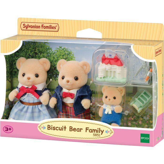 La famille Ours Biscuit - SYLVANIAN FAMILIES - Les familles - Dès 3 ans