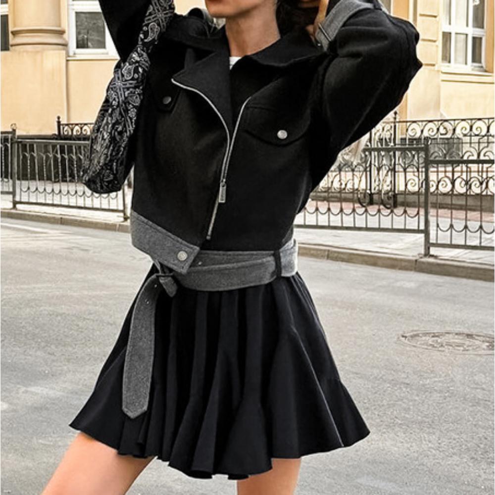 Sexy Chiffon Pure White Pleated Ultra Short Skirt European and American Summer Fashion Cross-border New Versatile Short Skirt for Women