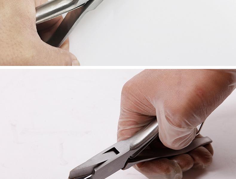 Stainless Steel Veterinary U/V-Shaped Pig Ear Notcher Pliers - Multiple Specs