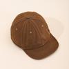 Simple Solid-color Embroidered Spike Baseball Cap, Artistic and Youthful Soft-top Baseball Cap, Suitable for Daily Commuting.
