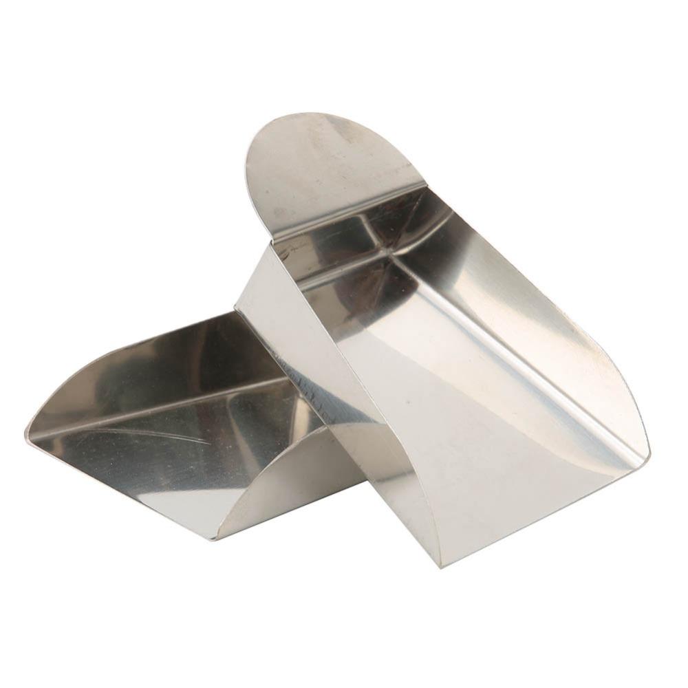 2pcs Small Size Mini Shovel Stainless Steel Bead Scoop Portable Jewelry Scoop Gemstone Sorting