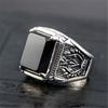 925 Sterling Silver Men Rings High Quality for Men Temperament Banquet Wedding Jewelry Anniversary Party GiftGood product