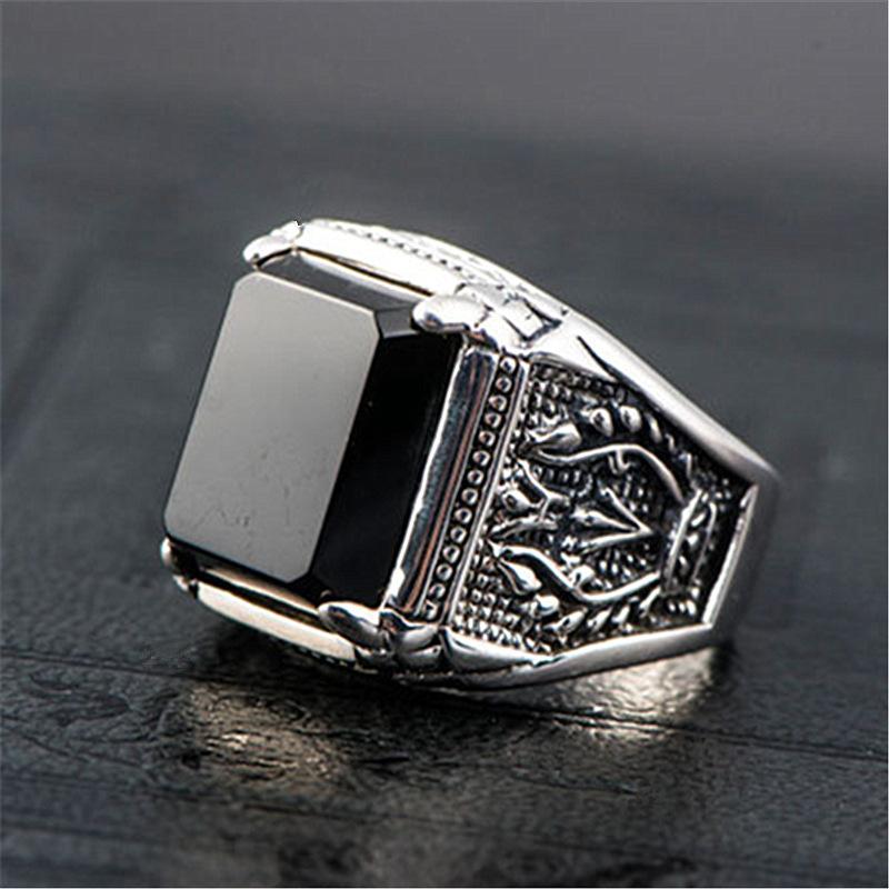 925 Sterling Silver Men Rings High Quality for Men Temperament Banquet Wedding Jewelry Anniversary Party GiftGood product