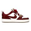 Nike Court Borough Low top Skateboard Shoes Women's White Red IB4706-121(Team257-)
