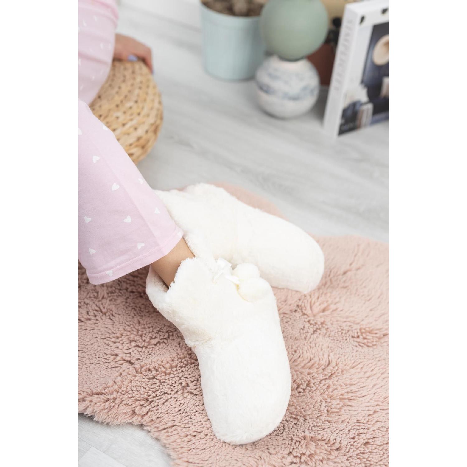 

Modafrato Rp-chinchila Жіночі тапочки Домашні черевики Домашнє взуття 40 вершковий