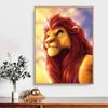 5D Diy Diamond Painting The Valiant Lion King Full Drill Rhinestones Mosaic Embroidery Handmade Products Home Decor Gift