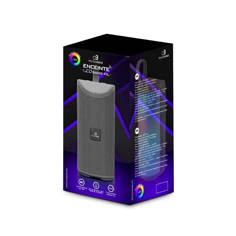 Enceinte Grise Sans Fil Dbe20 Dynabass