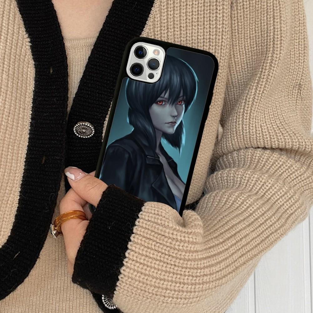 Ghost In the Shell Phone Case Silicone PC+TPU For For iPhone 11 12 13 14 15 16 Plus Pro Max Cover