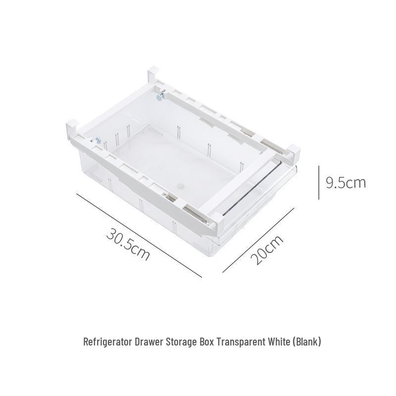Yimijia Hanging Refrigerator Storage Drawer Organizer for Food, Fruits, and Eggs