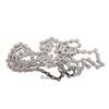 8 Speed Bike Chain Steel Fast Installation Silver Silent Accurate Shifting Mountain Bike Chain for 8 Speed Bicycles