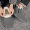 Moda Slip On Uomo Antifreddo Sneakers Lunghe Scarpe Retro Stivali Alti Senza Tacco Sport Super Marca Tipo Lofer Sapatenis Classico