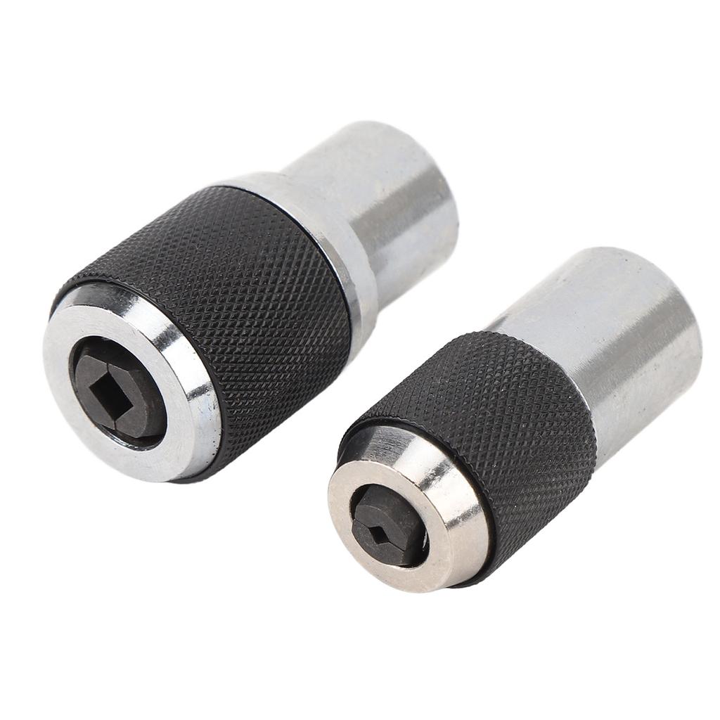 2PCS Tap Socket with 3 8 Drive Square Adapter 6 1 4 1 4 1 2 Inch Adjustable Tap Extractor Tool for M3 M6 M8 M12 Taps
