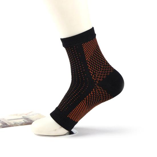 Unisex Anti-fatigue Sports Compression Foot Ankle Sleeve Support Brace Socks