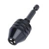 Black Hex Shank Chuck 1/4 Inch Drill Bit Chuck Tool Keyless Drill Chuck  Grinding Machine