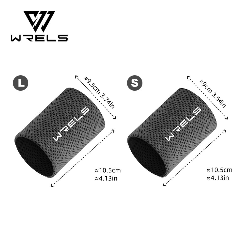 WRELS Summer Sports Ice Silk Wrist Band - Elastic,Sweat Absorb,Breathable,Colorful for Gym,Running,Cycling,Hiking,Outdoor Sports
